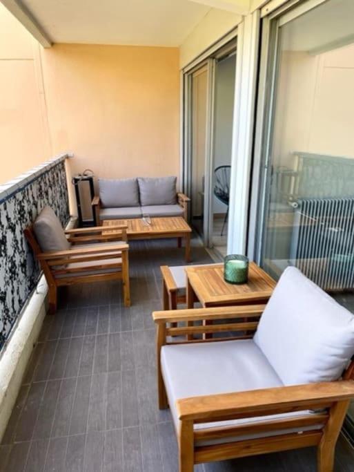 Appartement En Residence Avec Piscine, Cinema ニース エクステリア 写真